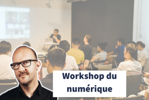 workshop présentiel pour apprendre à créer son site web animé par un conseiller numérique de la CCI Val d'Oise